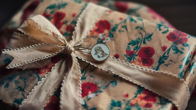 zestaw haftów w pudełku